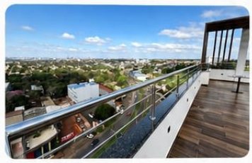 Vista da cidade do terraço